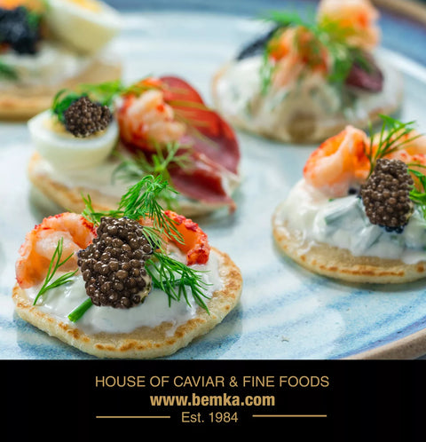Royal Siberian Ossetra Caviar: Rich and Buttery Flavor