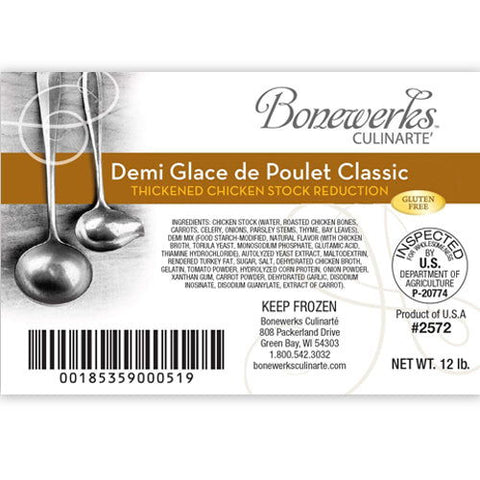 Demi Glace De Poulet-2572- 2Lb - Caviar Lover - Demi Glace De Poulet-2572- 2Lb