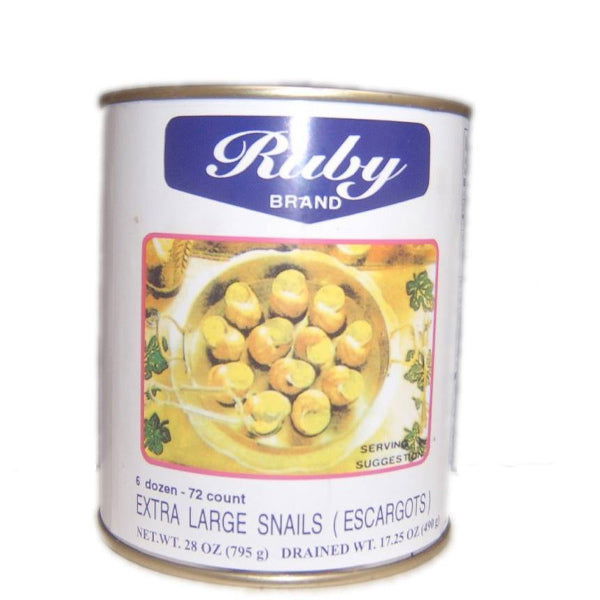 Escargot 72 Count-- Tin – Caviar Lover