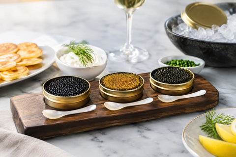 How to Choose a Caviar Tasting Flight Set