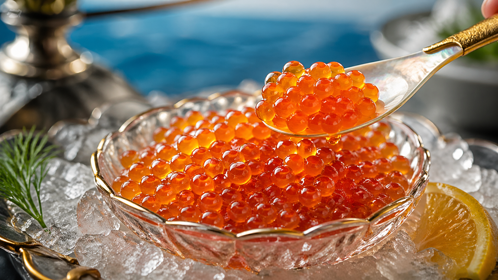 Salmon Roe Frame Salmon Roe: A Bright, Flavorful Luxury from the Sea – Caviar Lover