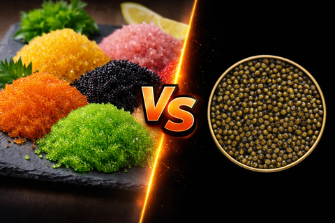 Tobiko vs Caviar