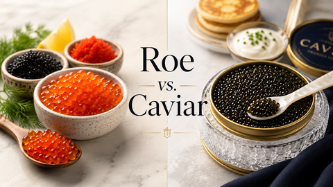 Roe vs. Caviar: What’s the Difference?