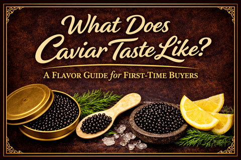 What Does Caviar Taste Like? A Flavor Guide for First-Time Buyers.