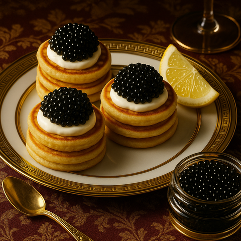 What Are Caviar Pancakes(Blinis)?