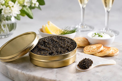 White Sturgeon Caviar for Refined Entertaining