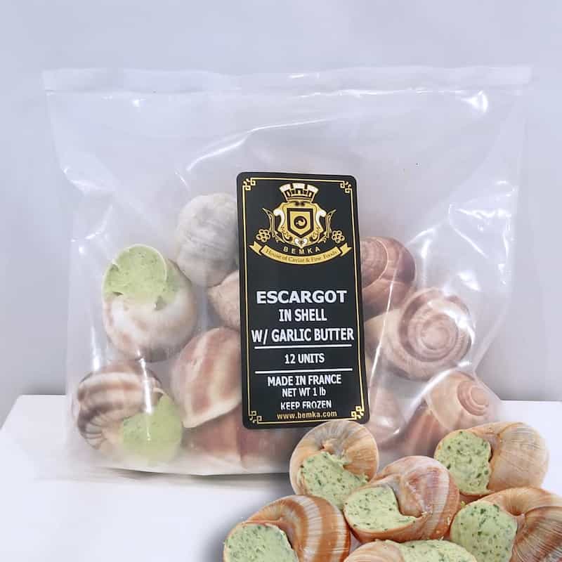12 Escargots W/ Butter Retail - Caviar Lover - 12 Escargots W/ Butter Retail