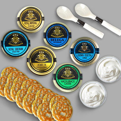Bemka Caviar Flight - Caviar Lover - Bemka Caviar Flight