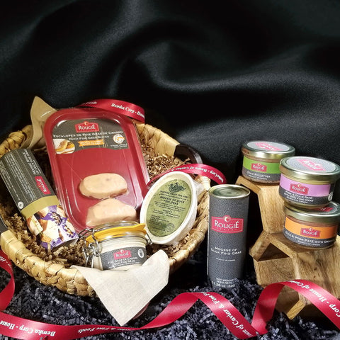 Foie Gras Sensation Basket - Caviar Lover - Foie Gras Sensation Basket