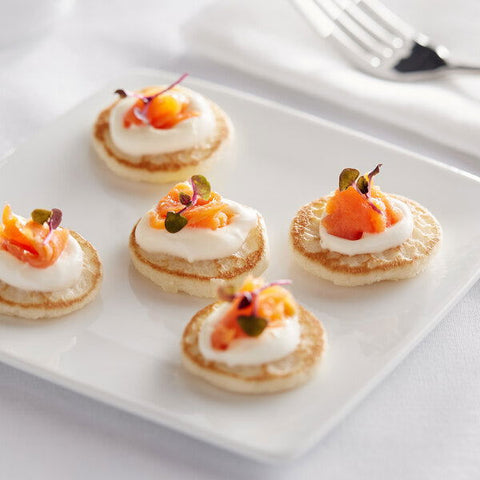 French Mini Blinis 30 Count - Caviar Lover - French Mini Blinis 30 Count
