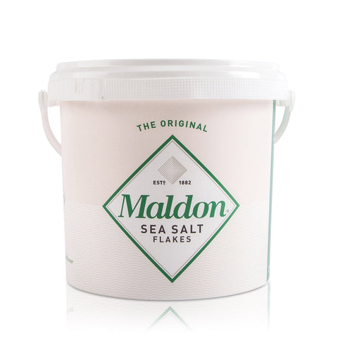 Maldon Sea Salt 3.3 Lb Tub - E - Caviar Lover - Maldon Sea Salt 3.3 Lb Tub - E