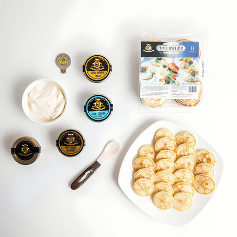 Prestige Caviar Gift Box Triad