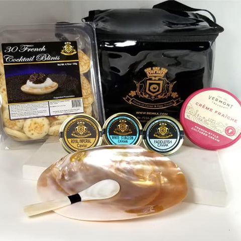 Royal Caviar Gift Basket - Caviar Lover - Royal Caviar Gift Basket