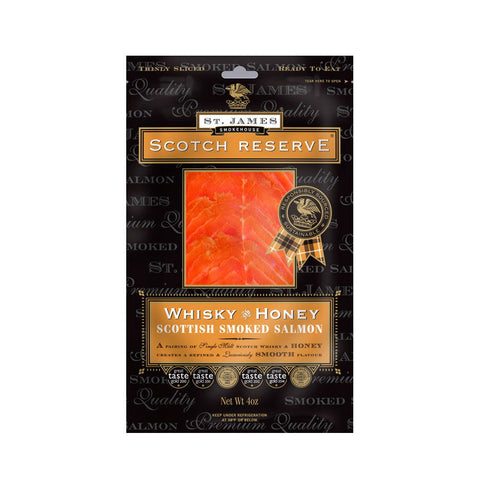 Scottish Reserve Smoked Salmon Infused With Whiskey & Honey - Caviar Lover - Scottish Reserve Smoked Salmon Infused With Whiskey & Honey