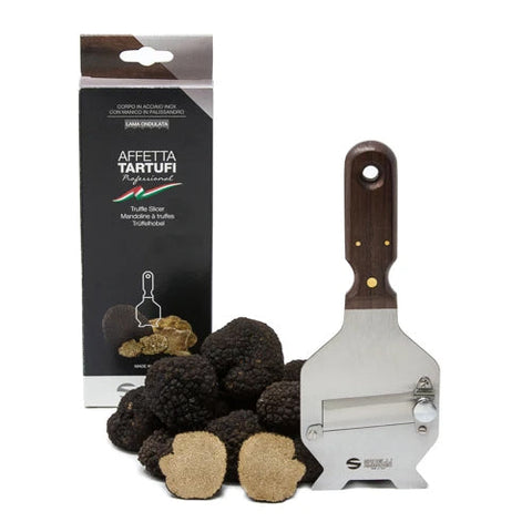 Truffle Slicer With Wooden Handle - Caviar Lover - Truffle Slicer With Wooden Handle