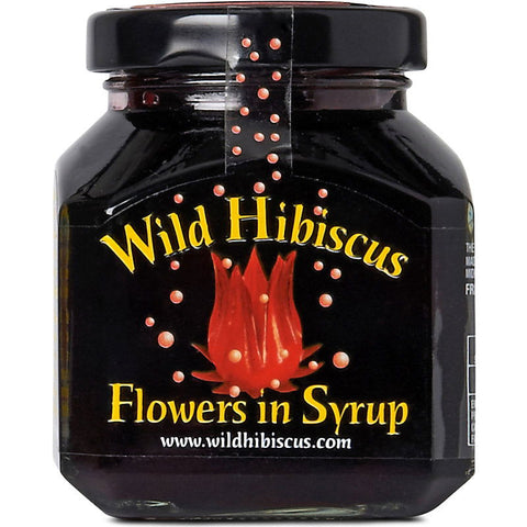 Wild Hibiscus Flowers In Syrup 8.8 Oz - Caviar Lover - Wild Hibiscus Flowers In Syrup 8.8 Oz