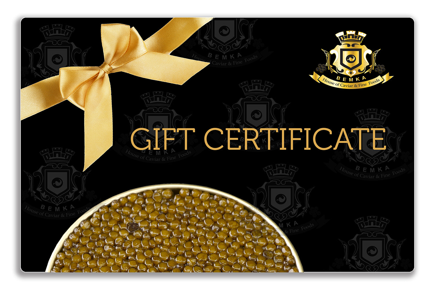 Gift Card Gifts Caviar Lover