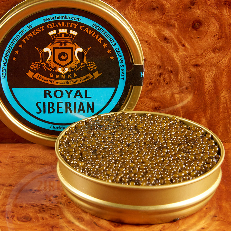 Royal Siberian Ossetra Caviar Bemka
