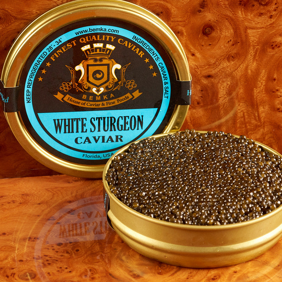 Premium White Sturgeon Caviar Bemka