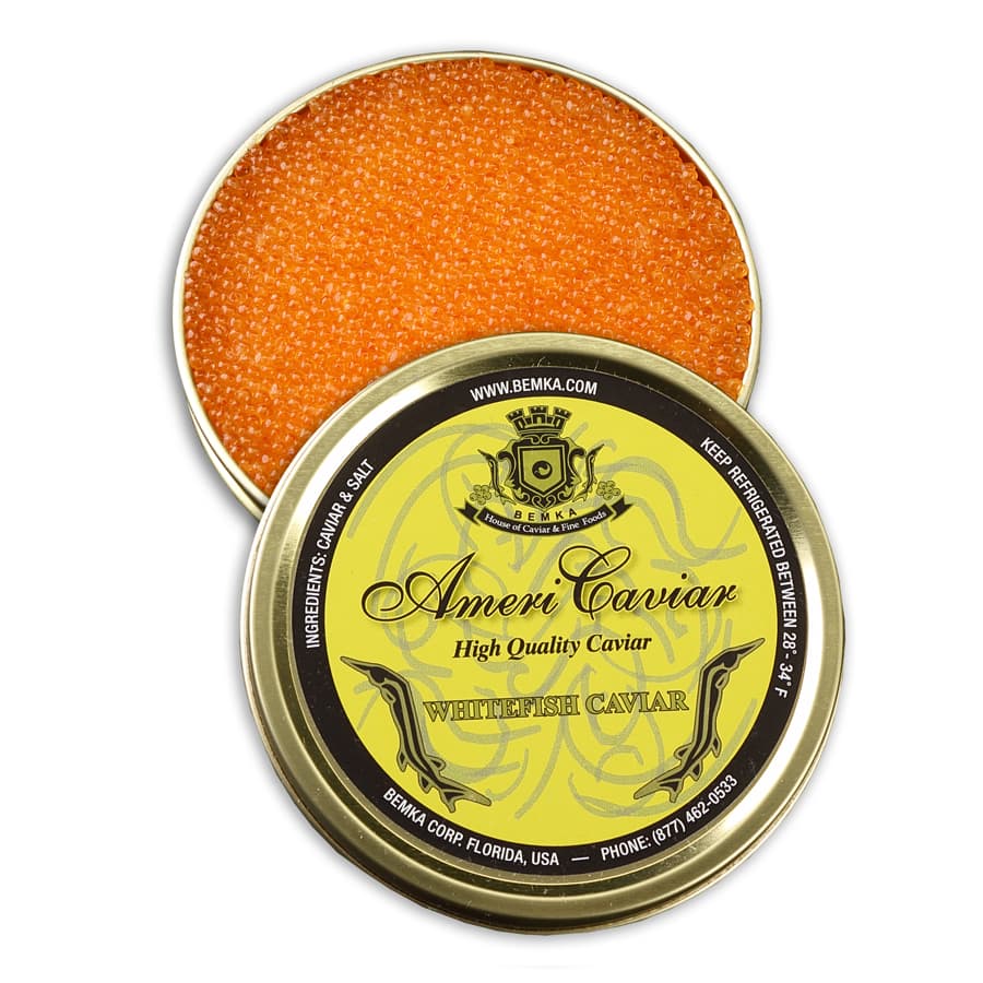 Golden Whitefish Caviar Caviar Bemka