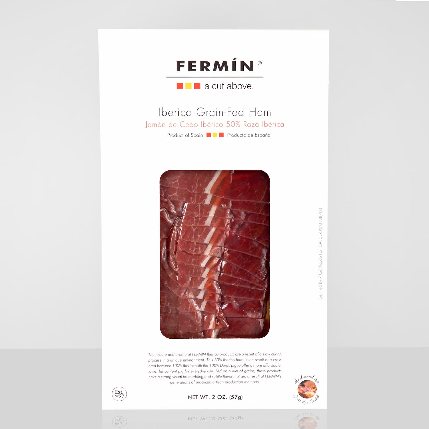 Iberico Grain-Fed Ham 2Oz Meats Caviar Lover Bemka