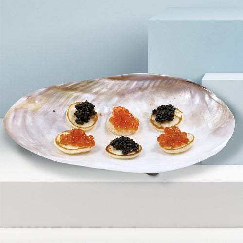 Mother Of Pearl Dish - Large Size Specialty Foods Caviar Lover Bemka
