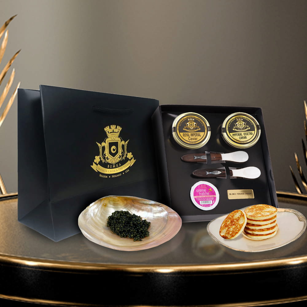 Royal Collection Gift Basket Caviar Bemka