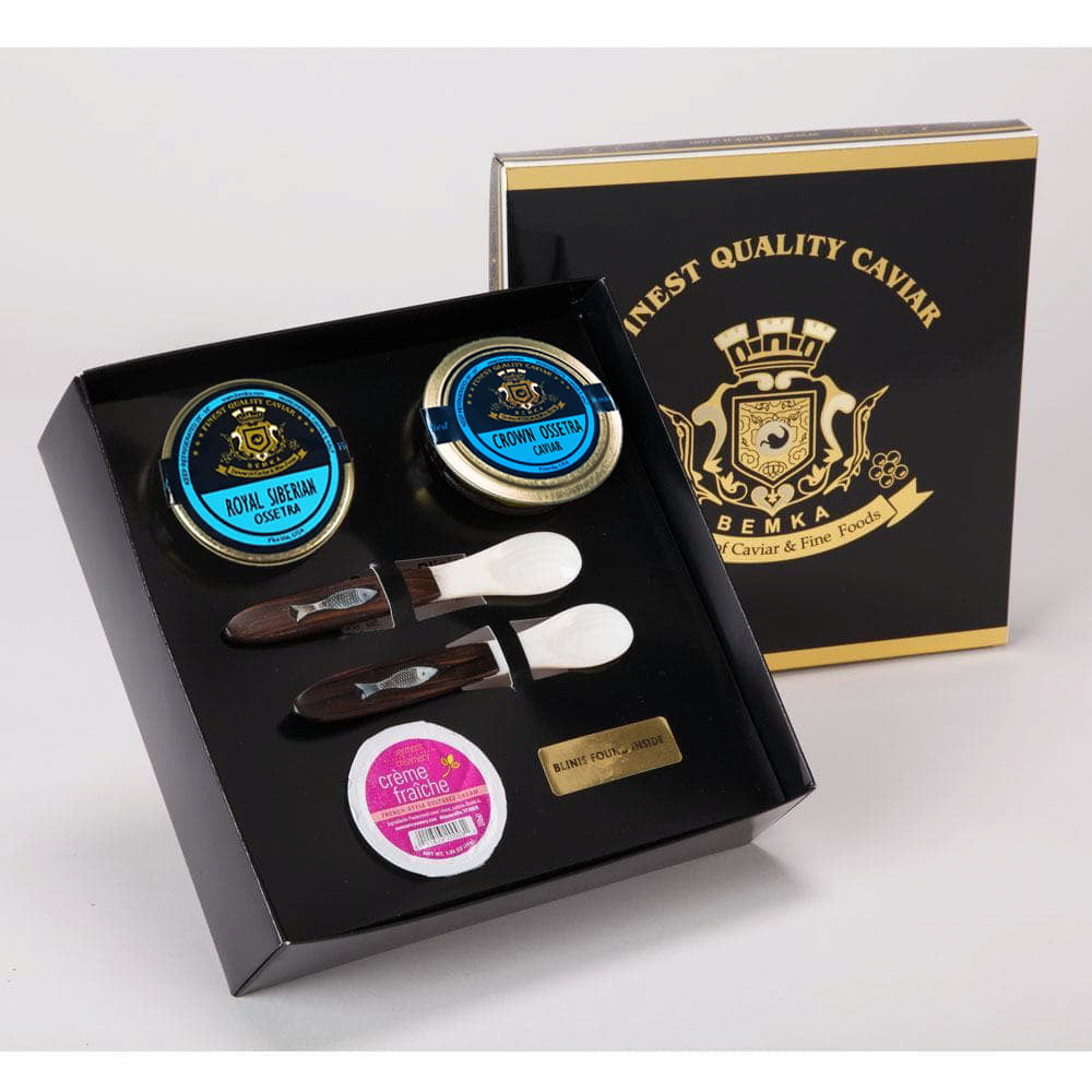 Royal Caviar Gift Box Duo Caviar Caviar Lover Bemka