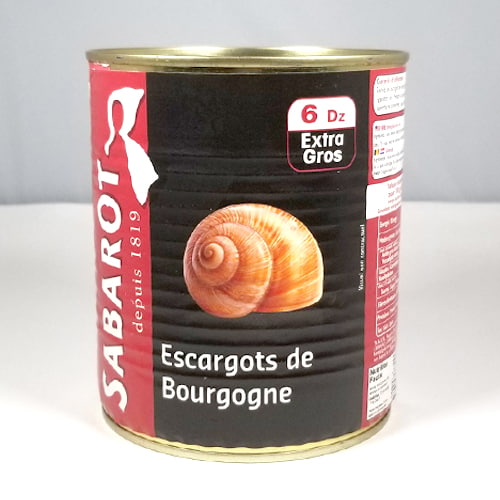 Very Large Burgundy Snails - Escargot Specialty Foods Caviar Lover Bemka