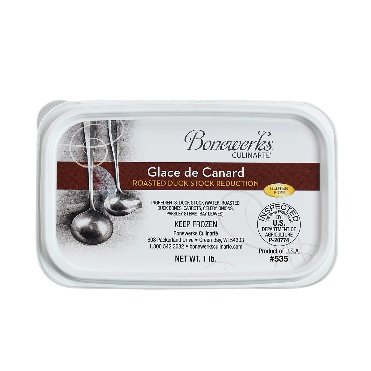 Glace De Canard 1 Lb Tub Meats Caviar Lover Bemka