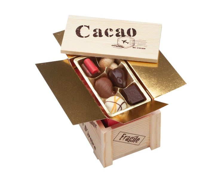 Valentino Belgian Chocolate Assortment Cargo Box 180G Specialty Foods Valentino