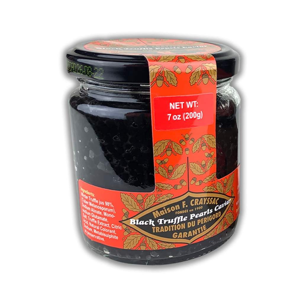 Black Truffle Pearl Caviar 200 G (7 Oz) Specialty Foods Caviar Lover Bemka