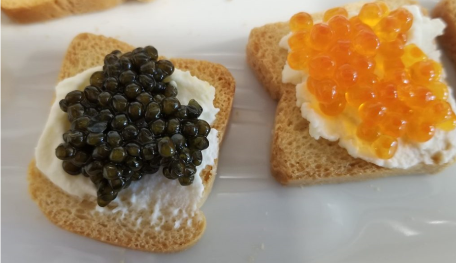 2 types of caviar image